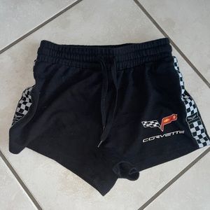 Black corvette shorts